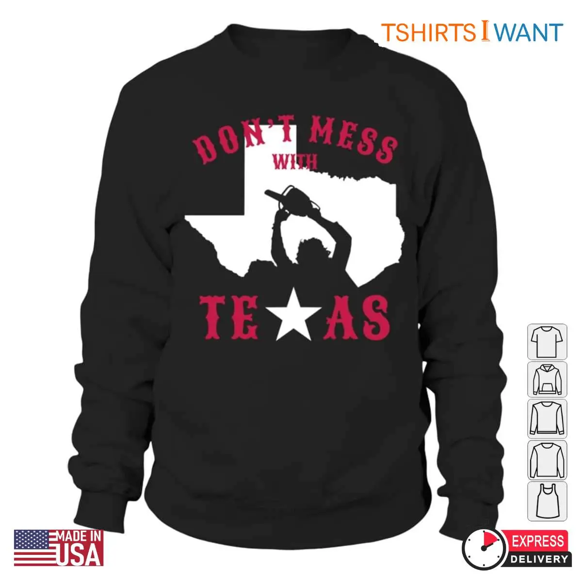 Dont Mess with Texas T Shirt Iconic Chainsaw Design 2 1.jpg
