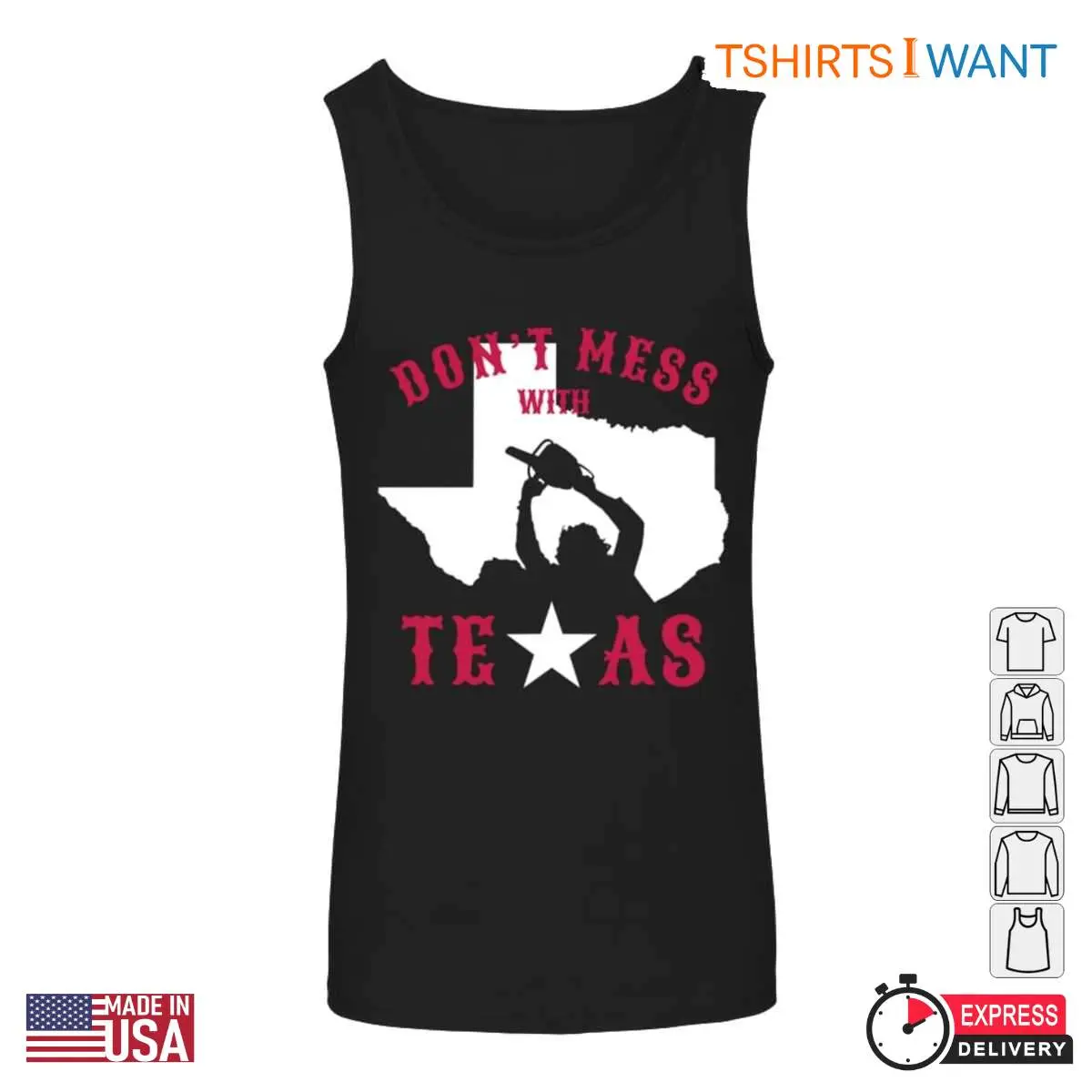 Dont Mess with Texas T Shirt Iconic Chainsaw Design 5 1.jpg