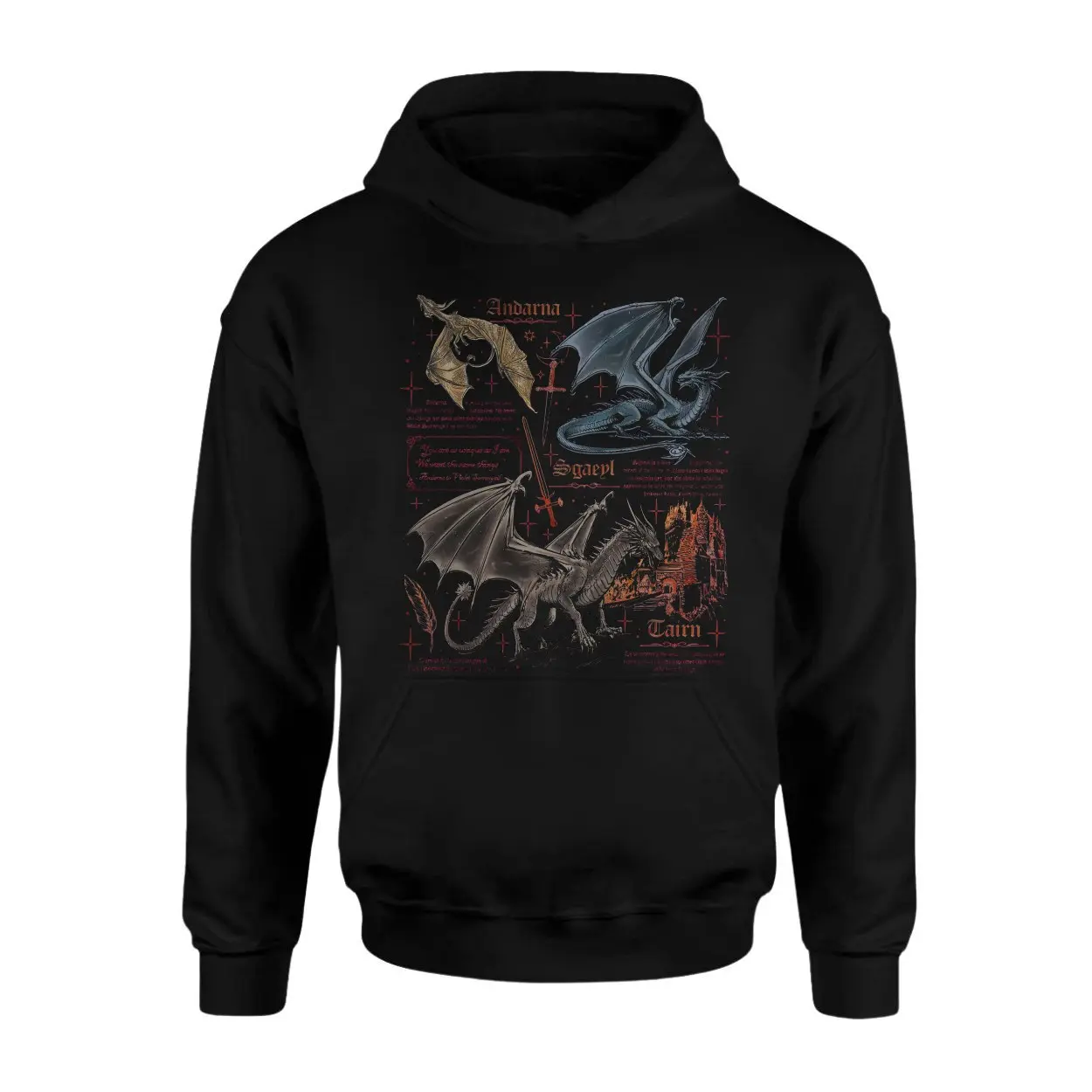 Dragon Lore Fantasy Art Andarna Sgaeyl Cairn T Shirt 2 1.jpg