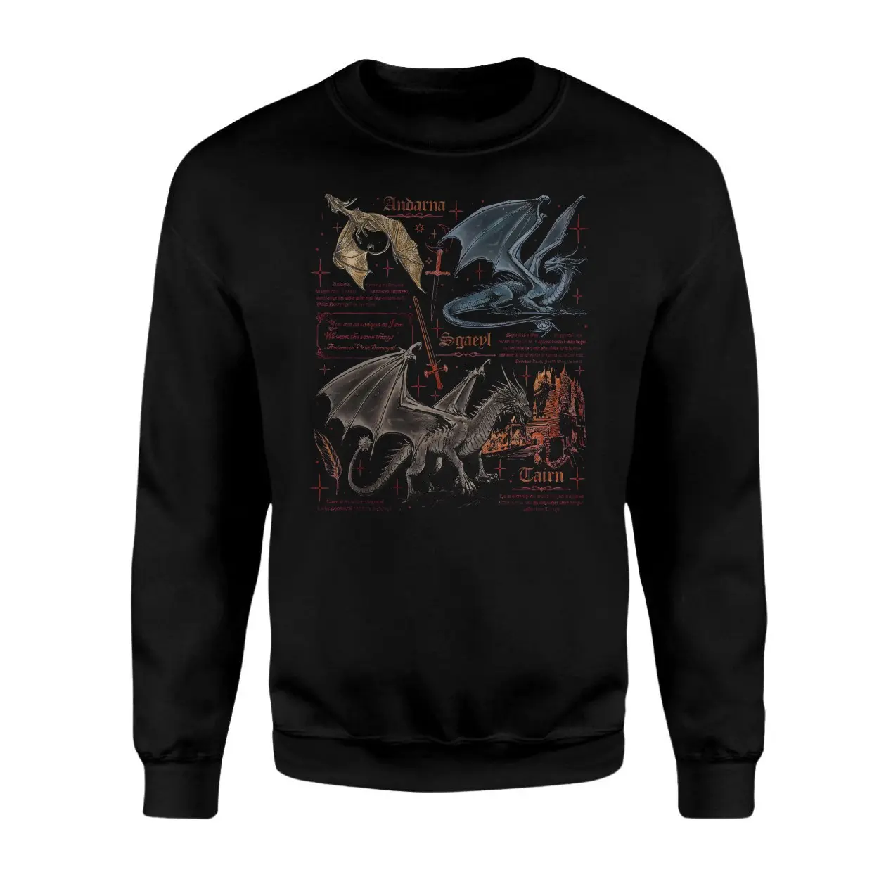 Dragon Lore Fantasy Art Andarna Sgaeyl Cairn T Shirt 3 1.jpg