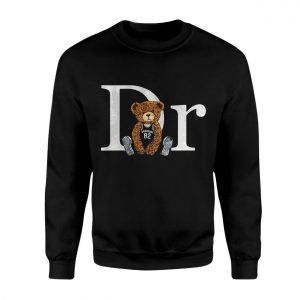 Dreamville J Cole T Shirt Funny Dior Parody Hip Hop Bear Tee 3 1.jpg