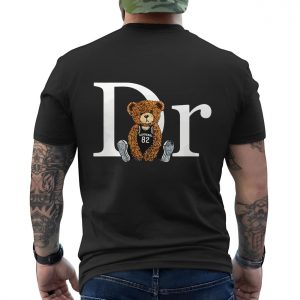 Dreamville J Cole T Shirt Funny Dior Parody Hip Hop Bear Tee 6 1.jpg