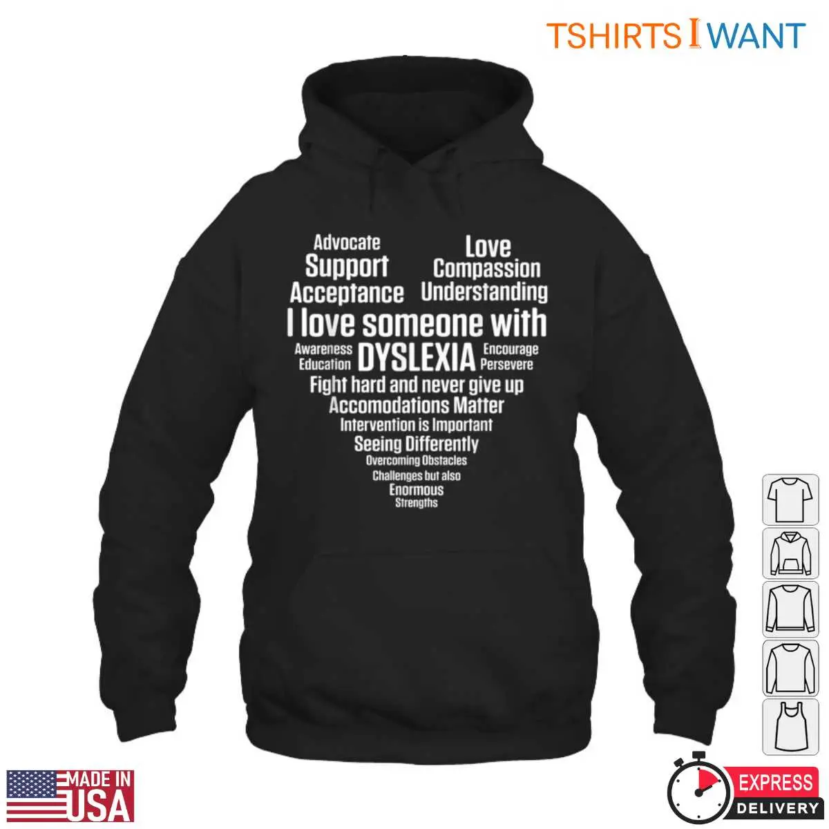 Dyslexia Support and Advocacy T Shirt Encouragement Love Teacher 4 1.jpg