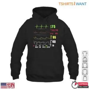 EKG Heart Rate Monitor T-Shirt - Medical Vital Signs Heartbeat Nurse Doctor Gift 9 EKG Heart Rate Medical Staff T Shirt Gift 4 1.jpg