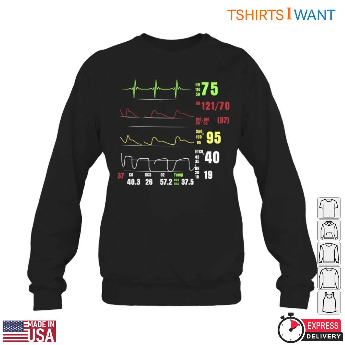 EKG Heart Rate Medical Staff T Shirt Gift 6 1.jpg