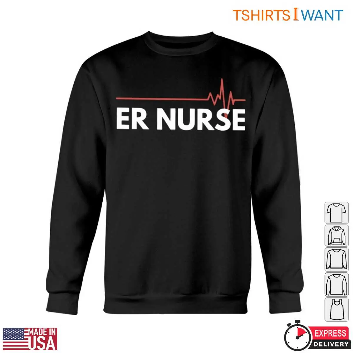 ER Nurse Heartbeat Line Design for Emergency Room Nurses Shirt 5 1.jpg