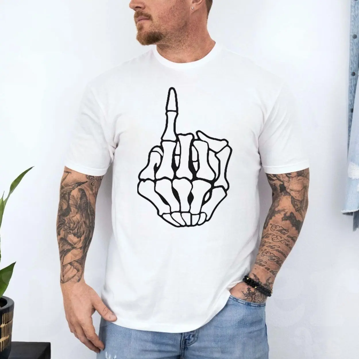 Edgy Graphic T-Shirt – Skeleton Middle Finger & Skull Design Tee 4 Edgy Graphic T Shirt E28093 Skeleton Middle Finger Skull Design Tee 4.jpg