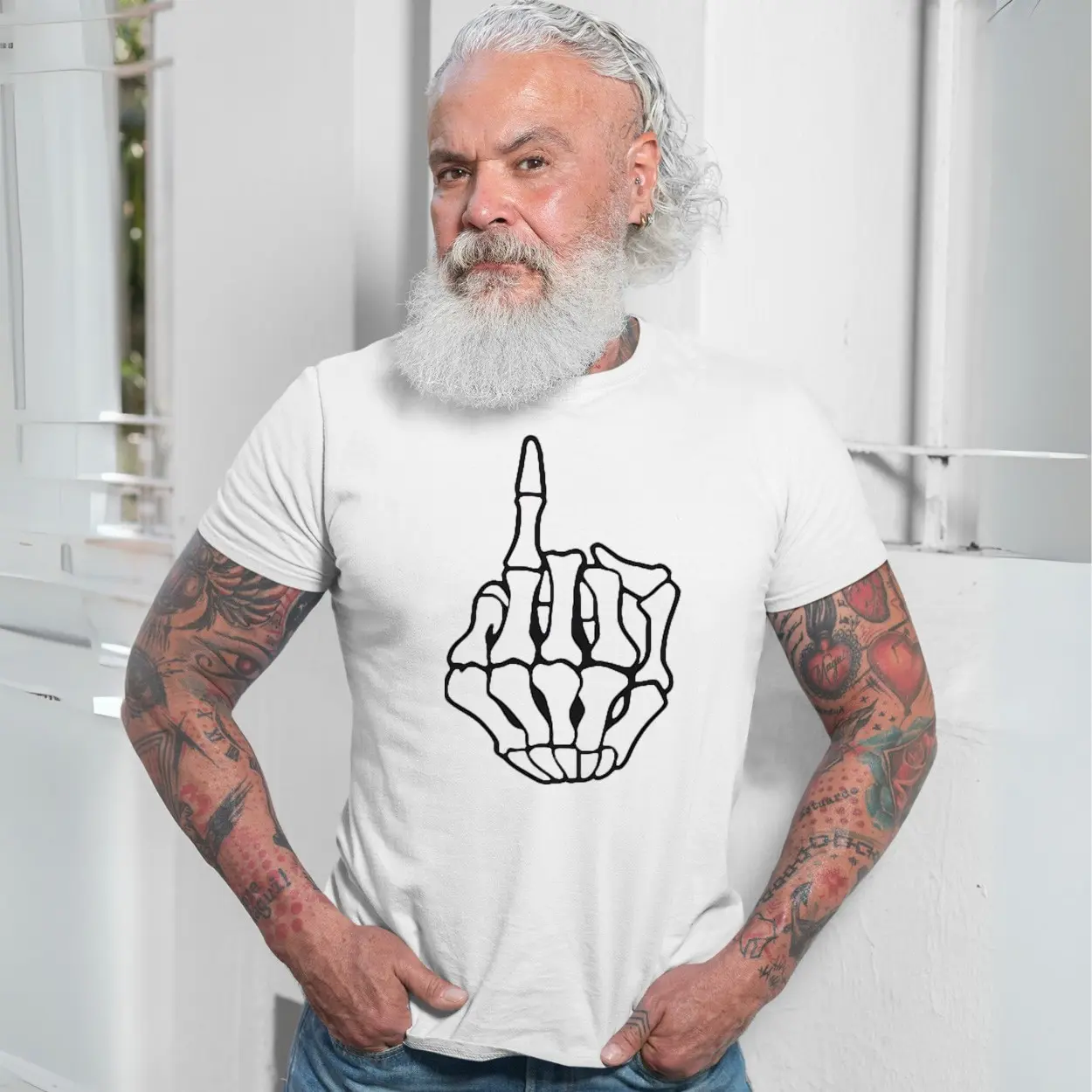 Edgy Graphic T-Shirt – Skeleton Middle Finger & Skull Design Tee 7 Edgy Graphic T Shirt E28093 Skeleton Middle Finger Skull Design Tee 7.jpg