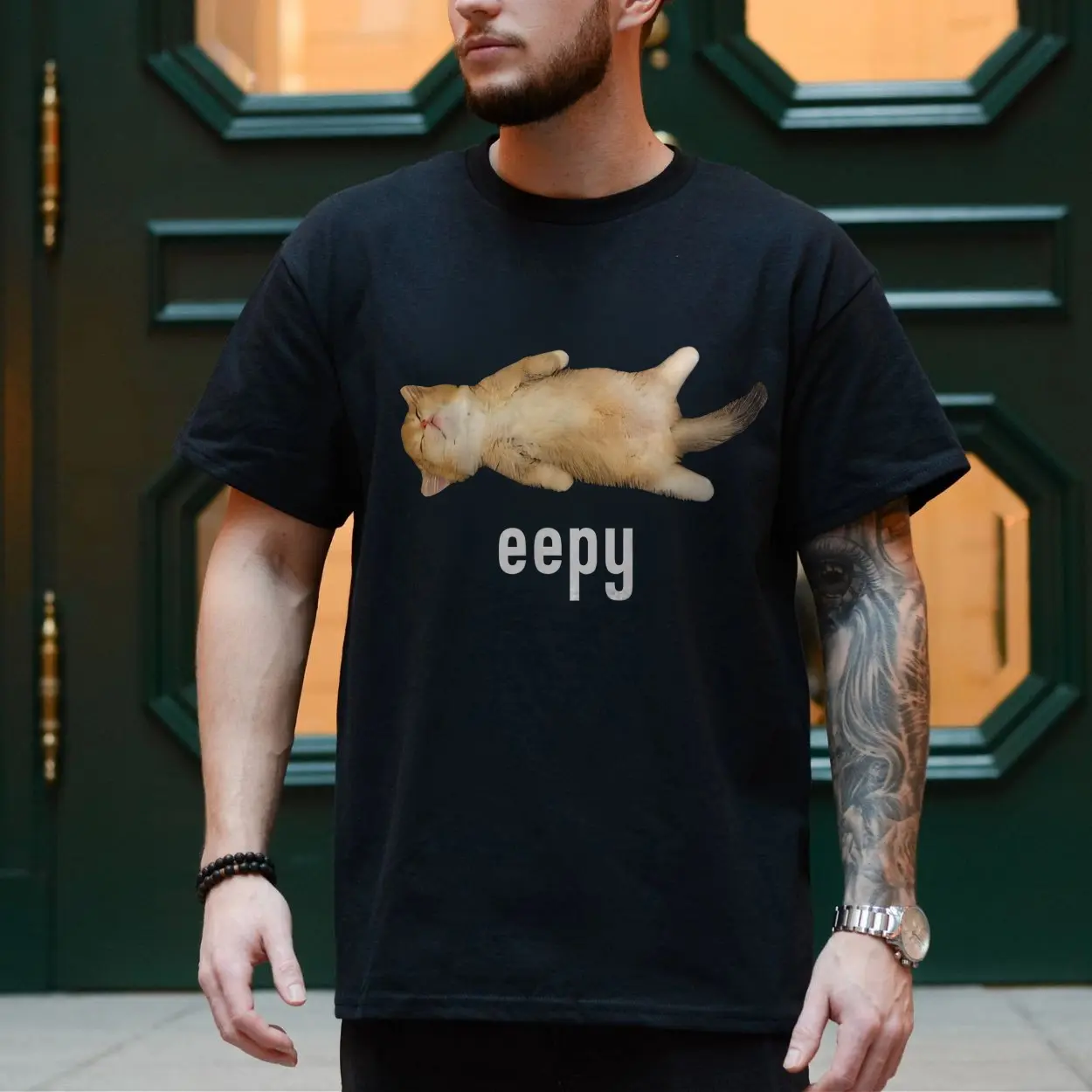 Eepy Sleepy Funny Cat T-Shirt 4 Eepy Sleepy Funny Cat T Shirt 4 1.jpg