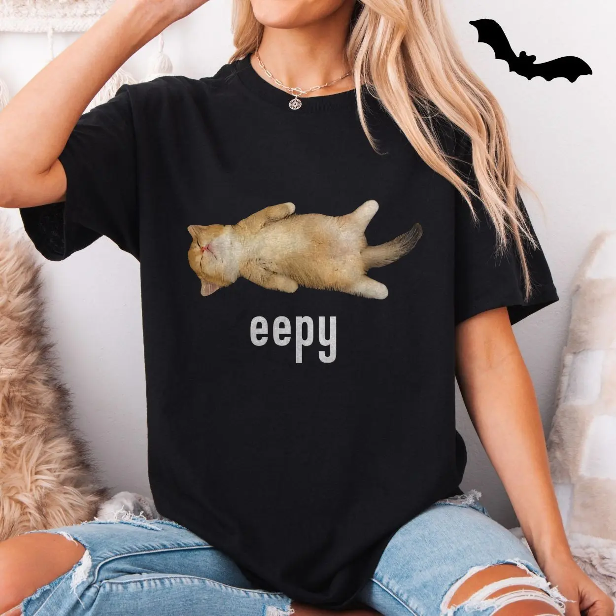 Eepy Sleepy Funny Cat T-Shirt 5 Eepy Sleepy Funny Cat T Shirt 5 1.jpg