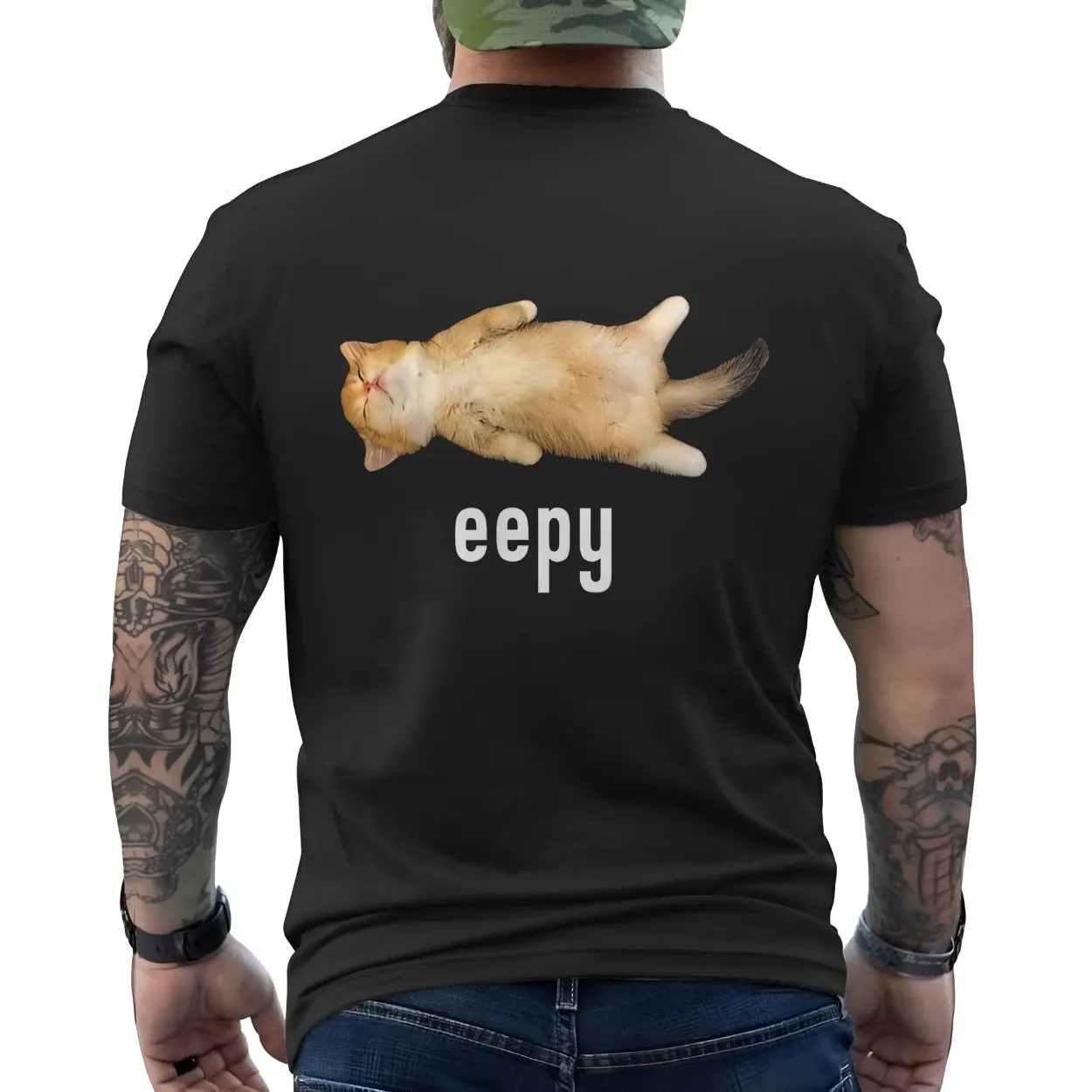 Eepy Sleepy Funny Cat T-Shirt 6 Eepy Sleepy Funny Cat T Shirt 6 1.jpg