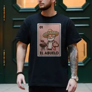 El Abuelo Lotería Card Mexican Grandpa BBQ Graphic T-Shirt 10 El Abuelo Loteria Card Mexican Grandpa BBQ Graphic T Shirt 4 1.jpg