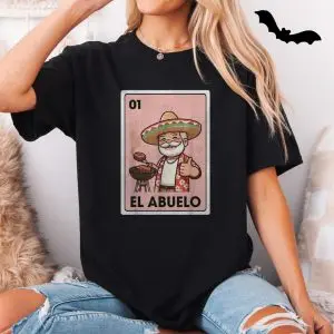 El Abuelo Lotería Card Mexican Grandpa BBQ Graphic T-Shirt 11 El Abuelo Loteria Card Mexican Grandpa BBQ Graphic T Shirt 5 1.jpg