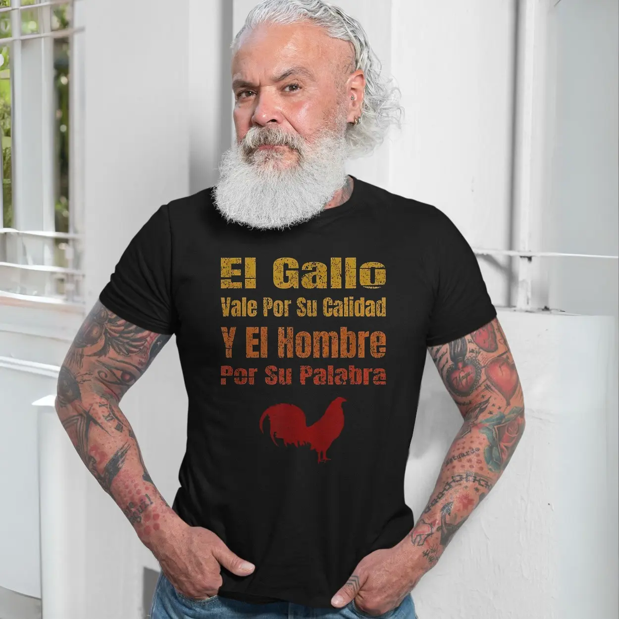 El Gallo T-Shirt – Spanish Quote Rooster Graphic Tee 7 El Gallo T Shirt E28093 Spanish Quote Rooster Graphic Tee 7.jpg