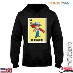 El Plomero T-Shirt - Cartoon Plumber Design, Spanish Plumbing Humor Tee 9 El Plomero T Shirt Cartoon Plumber Design Spanish Plumbing Humor Tee 4 1.jpg