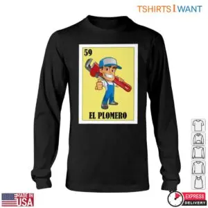El Plomero T-Shirt - Cartoon Plumber Design, Spanish Plumbing Humor Tee 11 El Plomero T Shirt Cartoon Plumber Design Spanish Plumbing Humor Tee 6 1.jpg