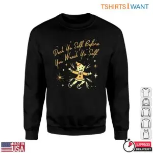 Elf Dancing T-Shirt – 'Deck Yo' Self' Christmas Humor 7 Elf Dancing T Shirt E28093 Deck Yo Self Christmas Humor 3.jpg