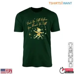 Elf Dancing T-Shirt – 'Deck Yo' Self' Christmas Humor 8 Elf Dancing T Shirt E28093 Deck Yo Self Christmas Humor 4.jpg