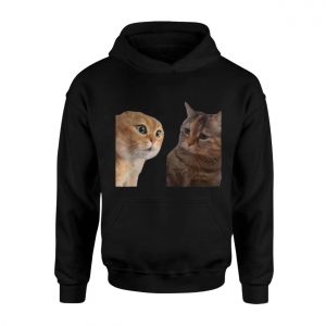 Emotional Cat Standoff Meme Funny Reaction T Shirt 2 1.jpg