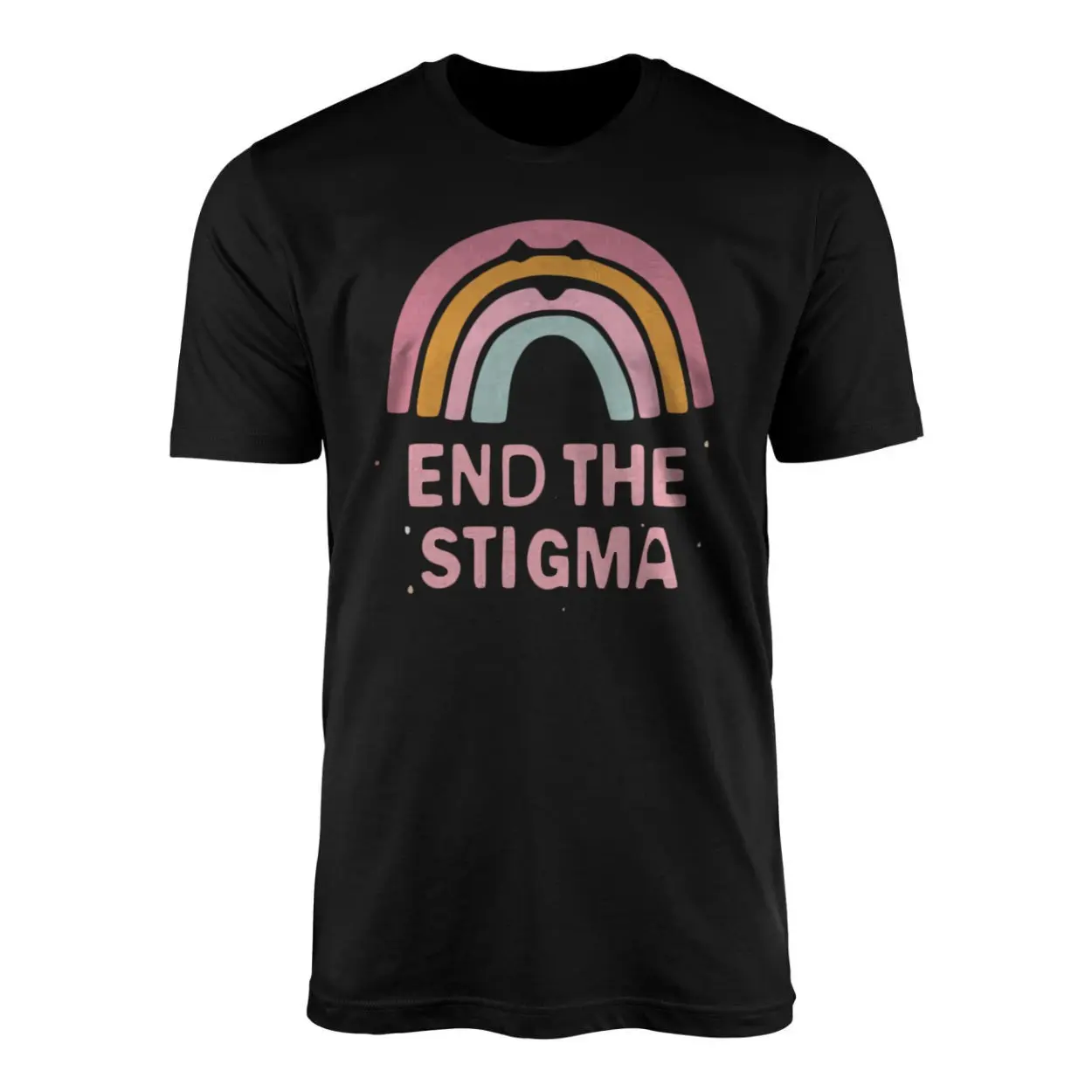 End the Stigma Mental Health Awareness Rainbow T-Shirt 1 End the Stigma Mental Health Awareness Rainbow T Shirt 1 1.jpg