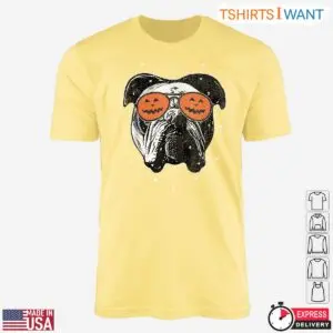 English Bulldog Halloween T-Shirt – Funny Bulldog with Pumpkin Sunglasses Graphic Tee 10 English Bulldog Halloween T Shirt Funny Bulldog with Pumpkin Sunglasses Graphic Tee 3 1 1.jpg