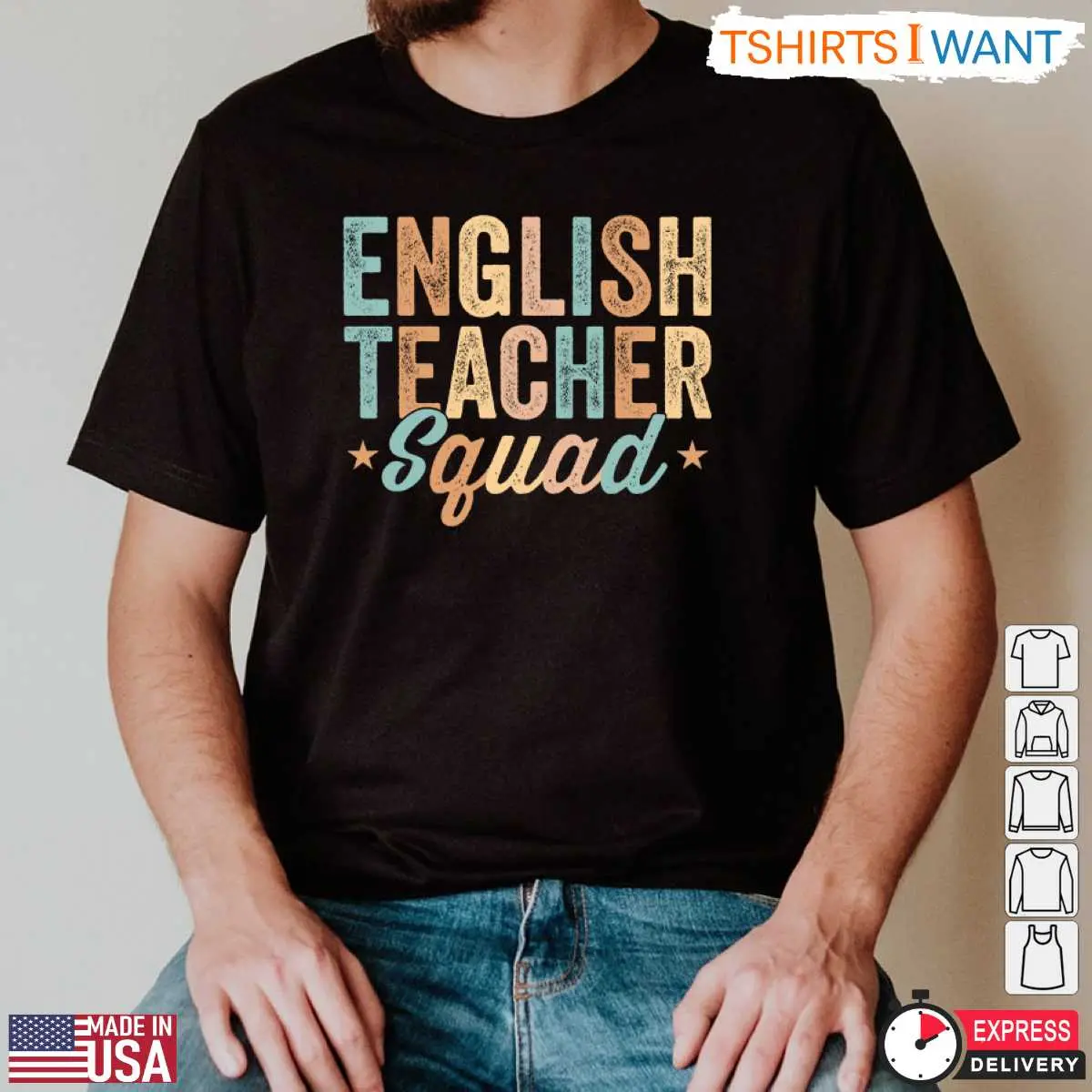 English Teacher Squad Stylish Teaching Team T Shirt 2 1.jpg