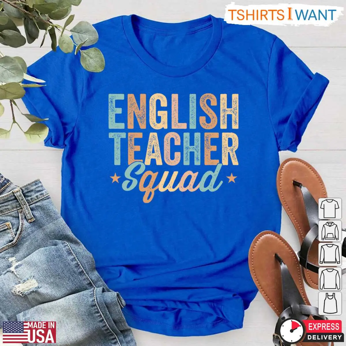 English Teacher Squad Stylish Teaching Team T Shirt 5 1.jpg