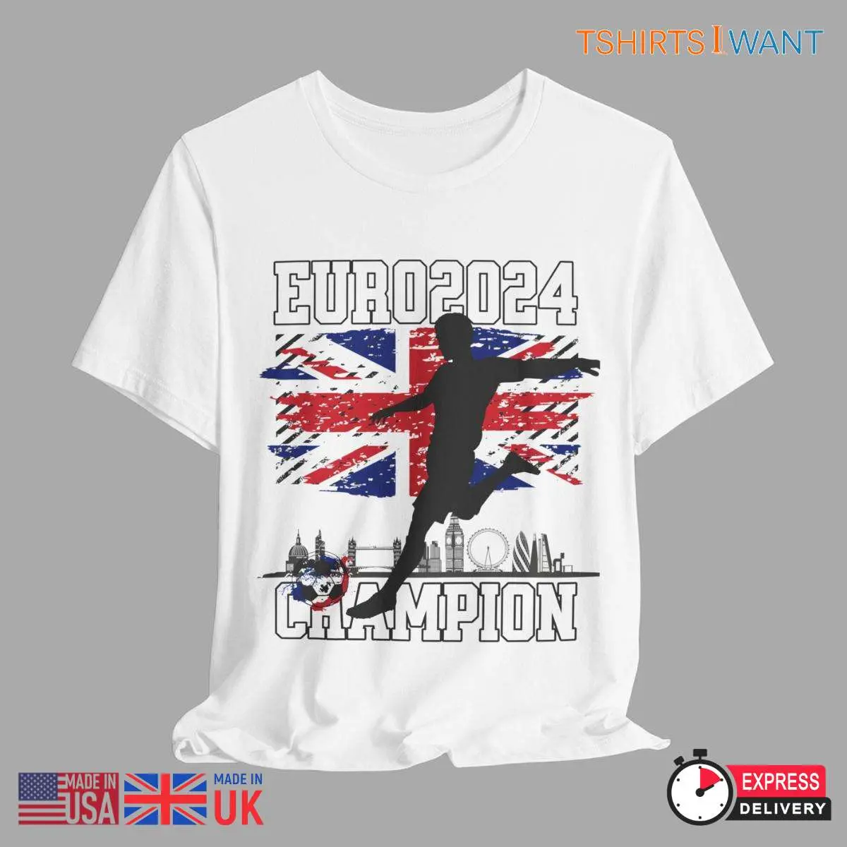 Euro 2024 England Champion White Tee with British Flag 2 1 1.jpg