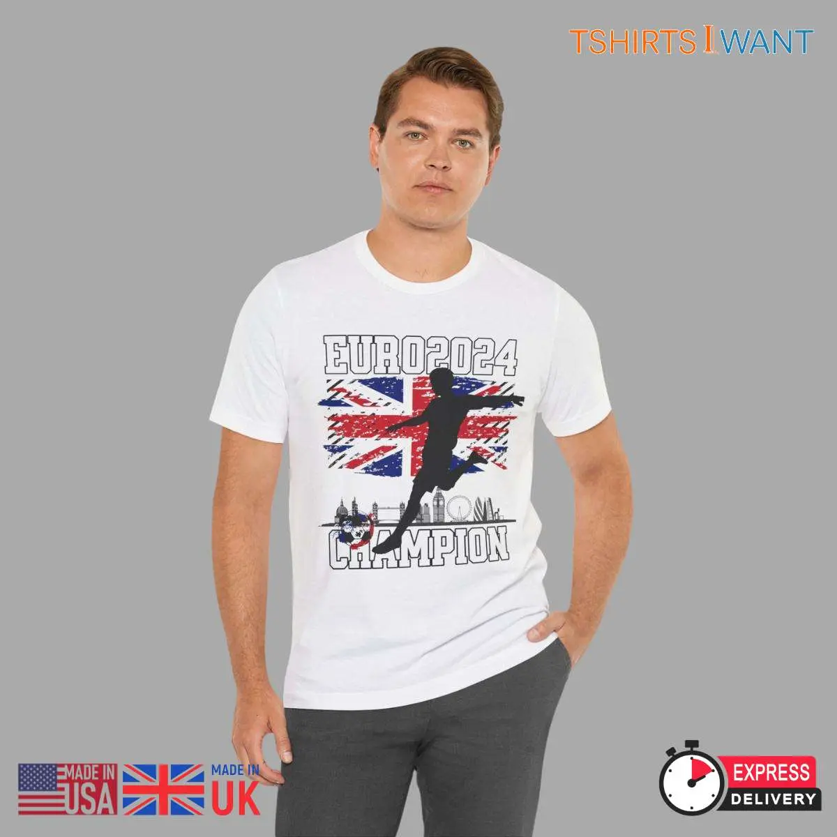 Euro 2024 England Champion White Tee with British Flag 3 1 1.jpg