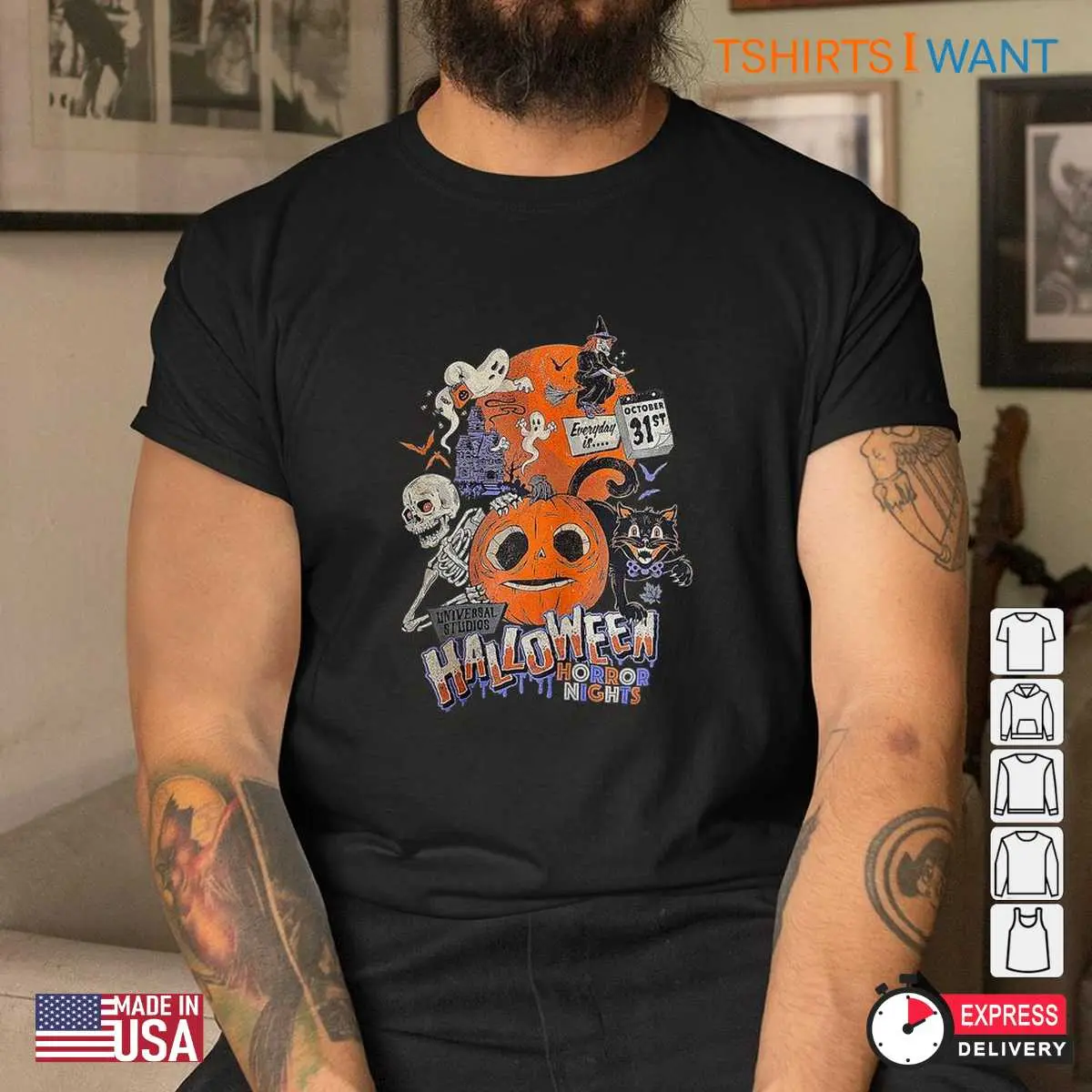 Everyday Is Halloween Shirt Gothic Year Round Spooky 5 1.jpg