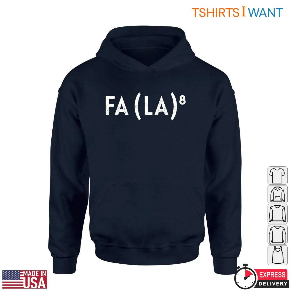 Fa La To The 8Th Power T Shirt E28093 Fun Holiday Graphic Tee 3.jpg