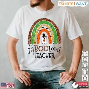 Fabolous Halloween Costume T-Shirt – FaBOOlous Teacher Ghost and Rainbow Graphic Tee 9 Fabolous Halloween Costume T Shirt FaBOOlous Teacher Ghost and Rainbow Graphic Tee 4 1 1.jpg