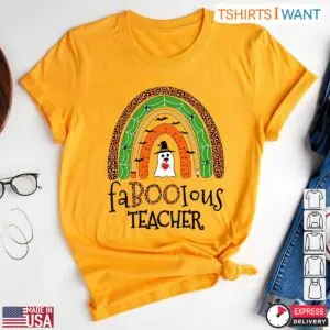 Fabolous Halloween Costume T-Shirt – FaBOOlous Teacher Ghost and Rainbow Graphic Tee 11 Fabolous Halloween Costume T Shirt FaBOOlous Teacher Ghost and Rainbow Graphic Tee 6 1 1.jpg