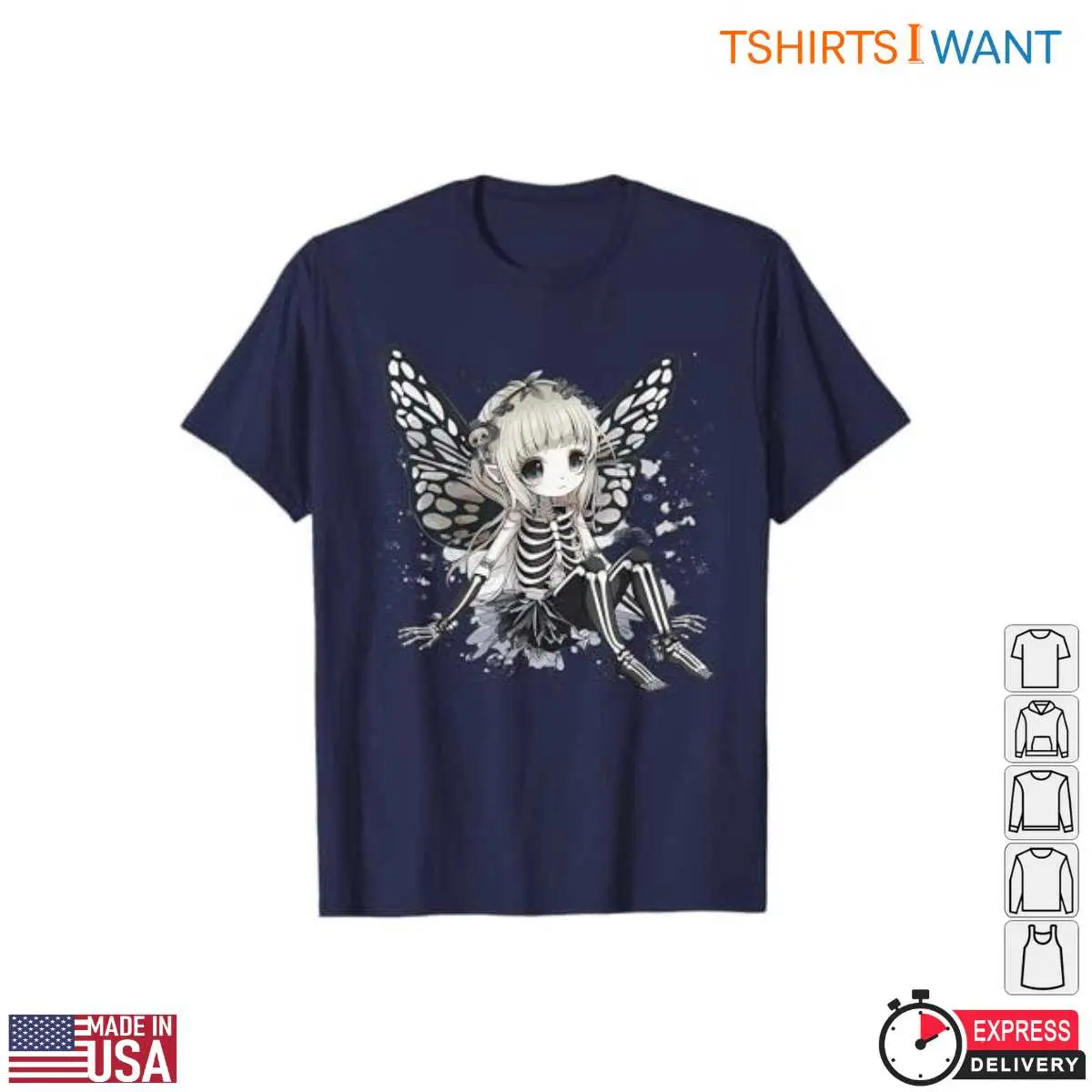 Fairy Skeleton Butterfly Wings T-Shirt 1 Fairy Skeleton Butterfly Wings T Shirt 1 1.jpg
