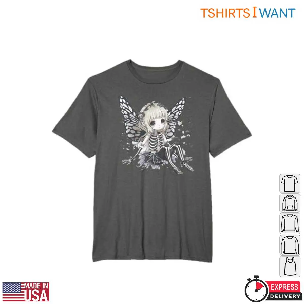 Fairy Skeleton Butterfly Wings T-Shirt 2 Fairy Skeleton Butterfly Wings T Shirt 2 1.jpg