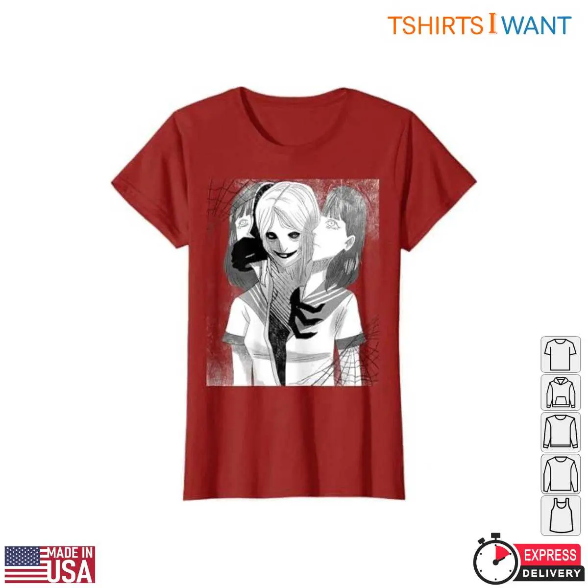 Fairy Skeleton T Shirt Eerie Faces Design 7 1.jpg