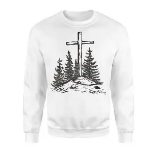 Faith Can Move Mountains T-Shirt Christian Cross and Pine Trees 9 Faith Can Move Mountains T Shirt Christian Cross and Pine Trees 3 1.jpg