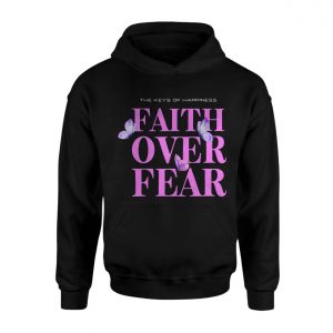 Faith Over Fear T shirt E28093 Christian Butterfly Graphic Tee 2.jpg