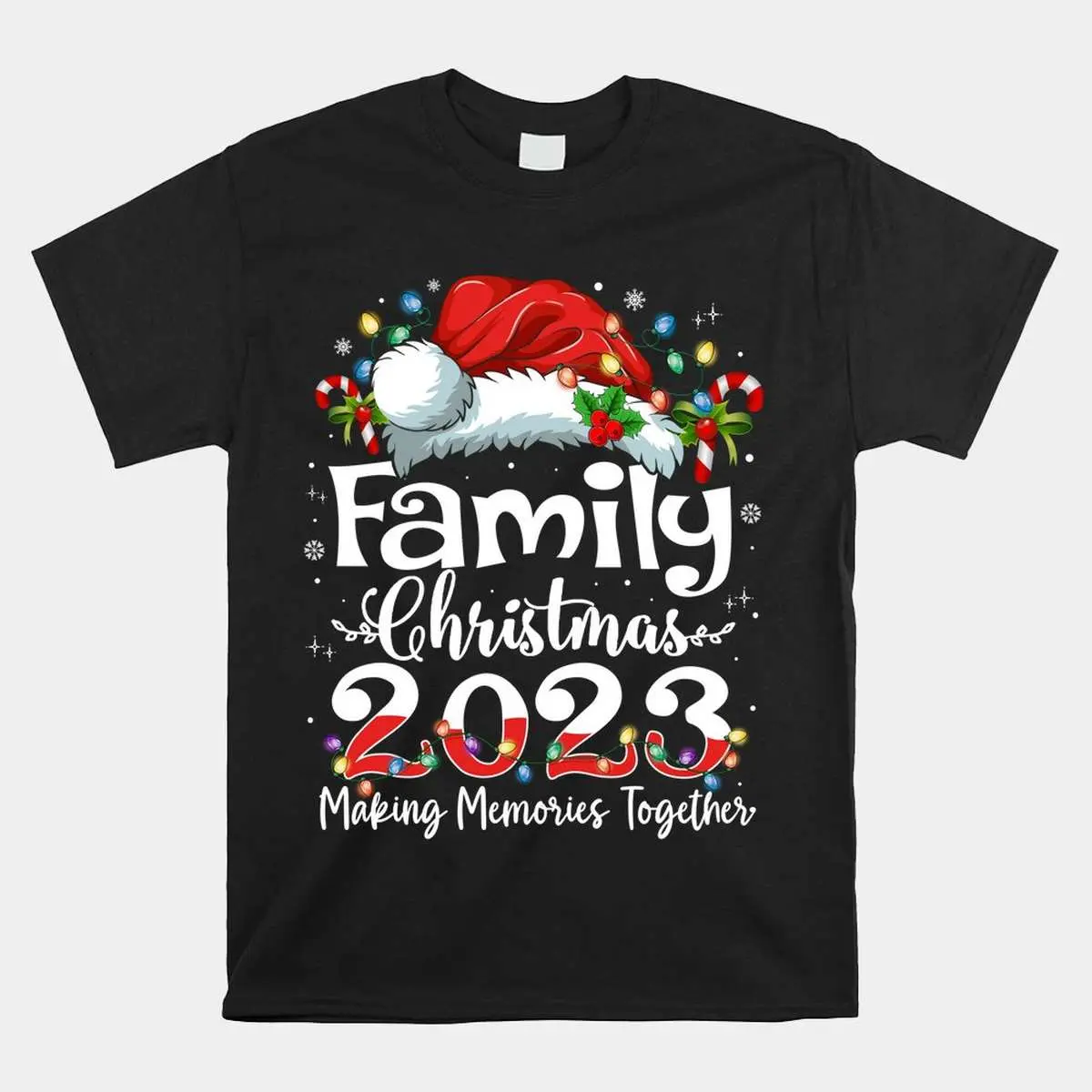 Family Christmas 2023 Matching Squad Shirt - Santa Elf Funny Xmas Tee 10 Family Christmas 2023 Matching Squad Shirt 1