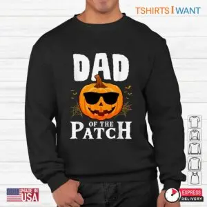 Family Halloween Shirts: Pumpkin Dad Of The Patch Family Costume Tee 8 Family Halloween Shirts Pumpkin Patch Dad Tee 3 1.jpg
