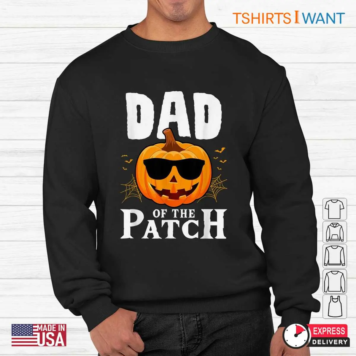 Family Halloween Shirts Pumpkin Patch Dad Tee 3 1.jpg