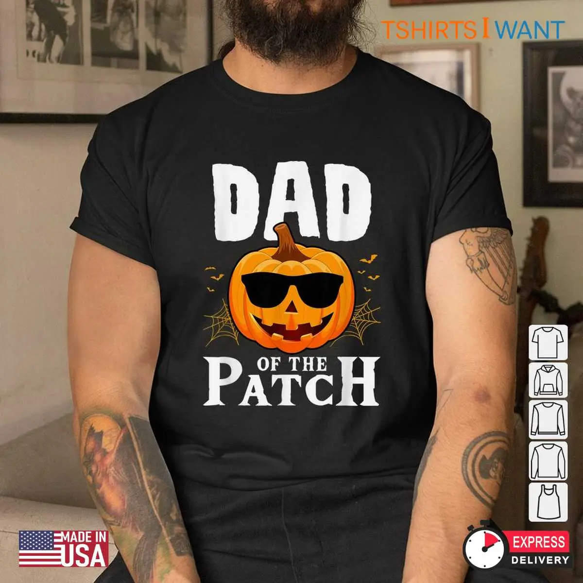 Family Halloween Shirts Pumpkin Patch Dad Tee 5 1.jpg