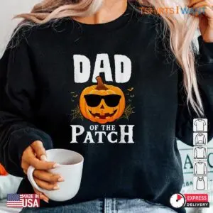 Family Halloween Shirts: Pumpkin Dad Of The Patch Family Costume Tee 11 Family Halloween Shirts Pumpkin Patch Dad Tee 6 1.jpg