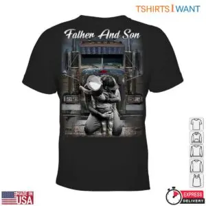 Father And Son Trucker Tee – Emotional Bond With Big Rig Trucker Graphic 7 Father And Son Trucker Tee 2 1.jpg