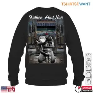 Father And Son Trucker Tee – Emotional Bond With Big Rig Trucker Graphic 11 Father And Son Trucker Tee 6 1.jpg