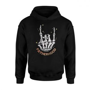 Fatherhood Skeleton Hand Rock On Dad T Shirt 2 1.jpg