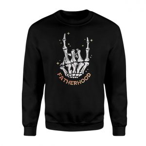 Fatherhood Skeleton Hand Rock On Dad T Shirt 3 1.jpg