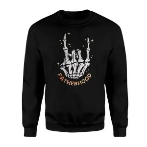 Fatherhood Skeleton Hand Rock On Dad T-Shirt 9 Fatherhood Skeleton Hand Rock On Dad T Shirt 3 1.jpg