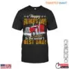 Father's Day Trucking Gift Tee - World's Best Dad With Red Truck Graphic 15 Fathers Day Trucking Gift Tee 1 1.jpg