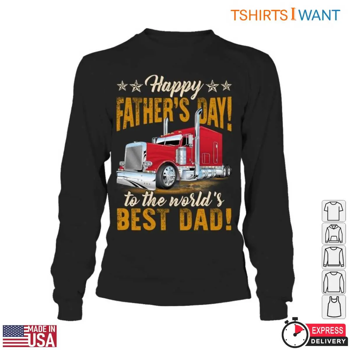 Fathers Day Trucking Gift Tee 5 1.jpg